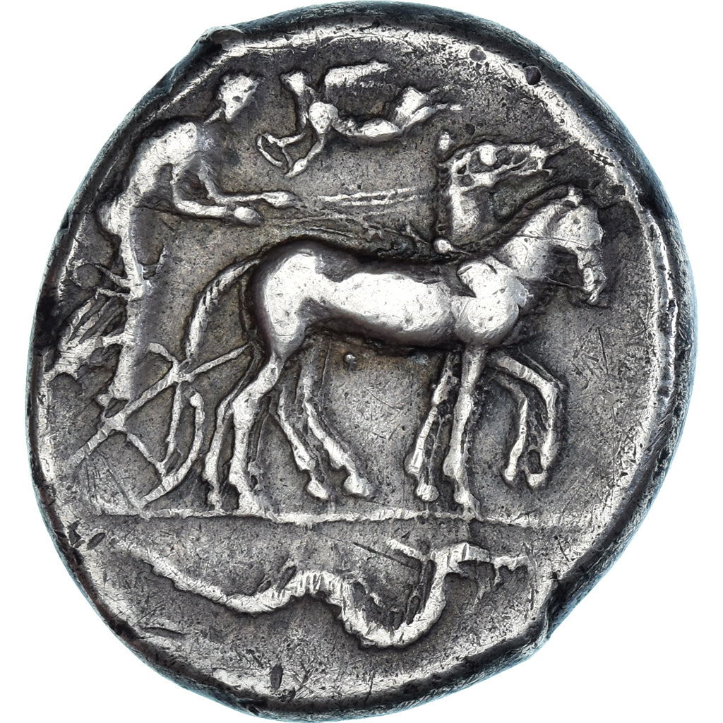 Monnaie, Sicile, Tétradrachme, 466-405 BC, Syracuse, TB+, Argent, SNG-ANS:155