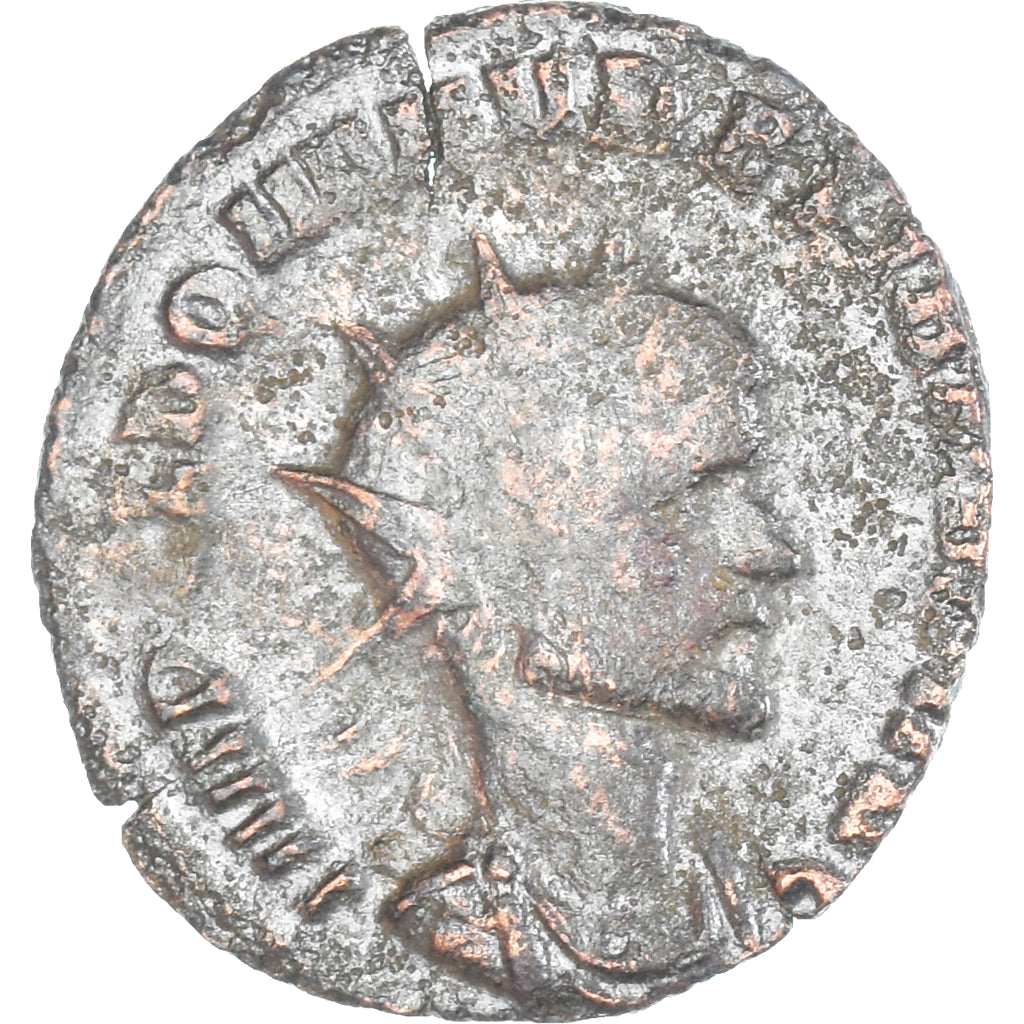 Moneda, Claudius II (Gothicus), Antoninianus, 268-270, Rome, BC+, Vellón