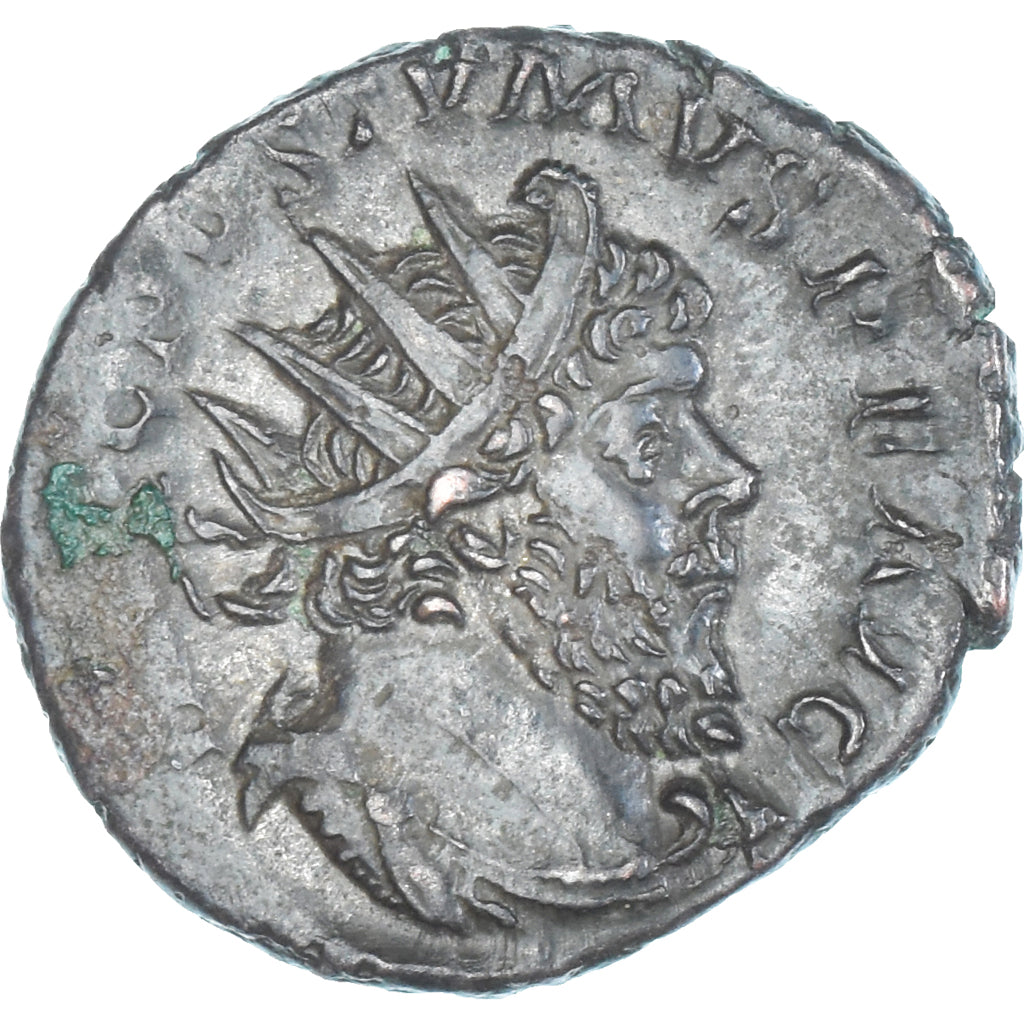 Coin, Postumus, Antoninianus, 268, Cologne, AU(50-53), Billon, RIC:289