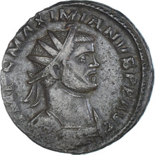 Münze, Maximianus, Follis, 286-293, London, S, Billon, RIC:396
