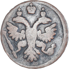 Coin, Russia, Anna Ivanovna, Polushka, 1/4 Kopek, 1737, VF(20-25), Copper