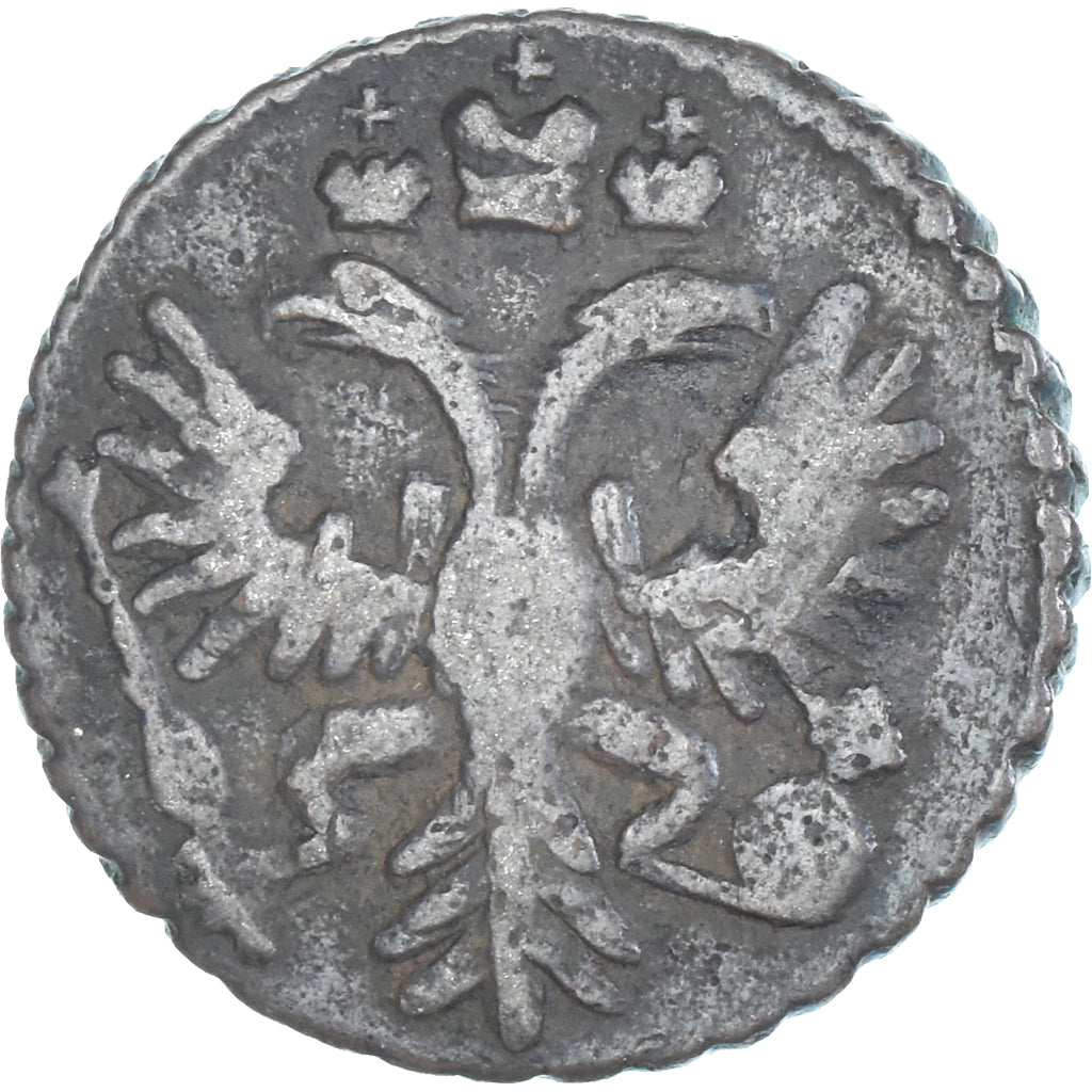Coin, Russia, Anna Ivanovna, Polushka, 1/4 Kopek, 1731, F(12-15), Copper, KM:187