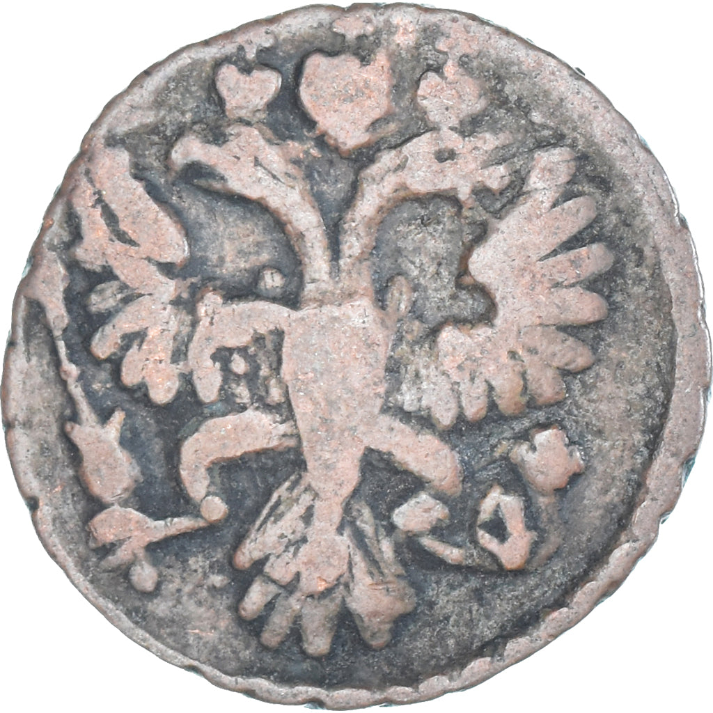 Monnaie, Russie, Anna Ivanovna, Polushka, 1/4 Kopek, 1731, B+, Cuivre, KM:187