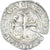 Moneda, Francia, Charles VI, Blanc Guénar, 1417-1422, Sainte-Ménéhould, MBC+