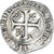Coin, France, Charles VI, Blanc Guénar, 1380-1422, Sainte-Ménéhould