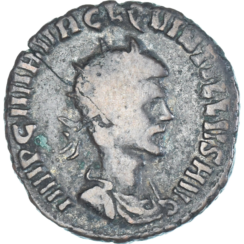 Coin, Quintillus, Antoninianus, Uncertain date, Barbaric imitation, F(12-15)