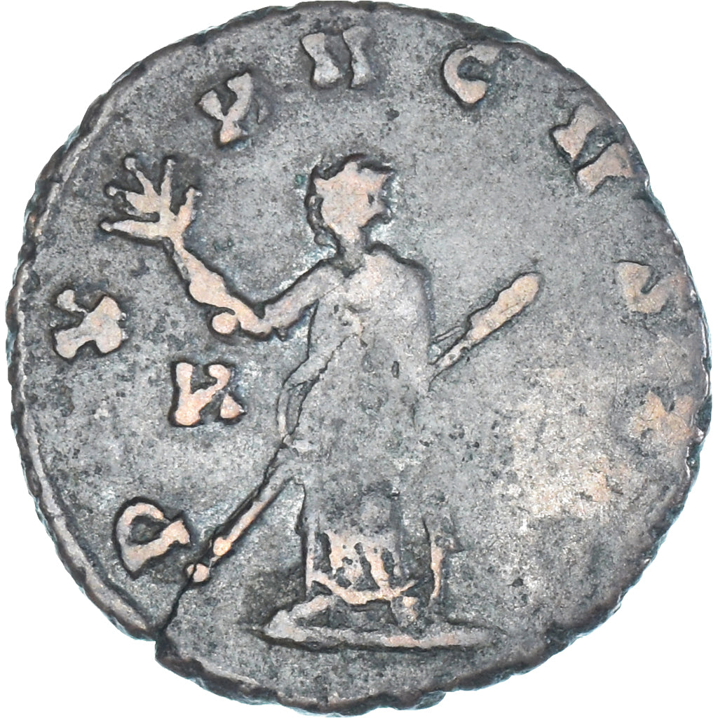 Coin, Quintillus, Antoninianus, Uncertain date, Barbaric imitation, F(12-15)
