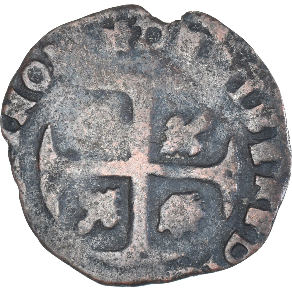Münze, Frankreich, Henri IV, Douzain aux deux H, Uncertain date