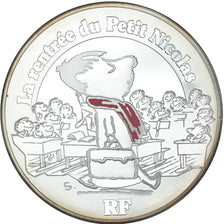 France, 10 Euro, La Rentrée du Petit Nicolas, 2014, Paris, MS(63), Silver