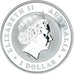 Coin, Australia, Australian Stock Horse, 1 Dollar, 1 Oz, 2014, MS(64), Silver