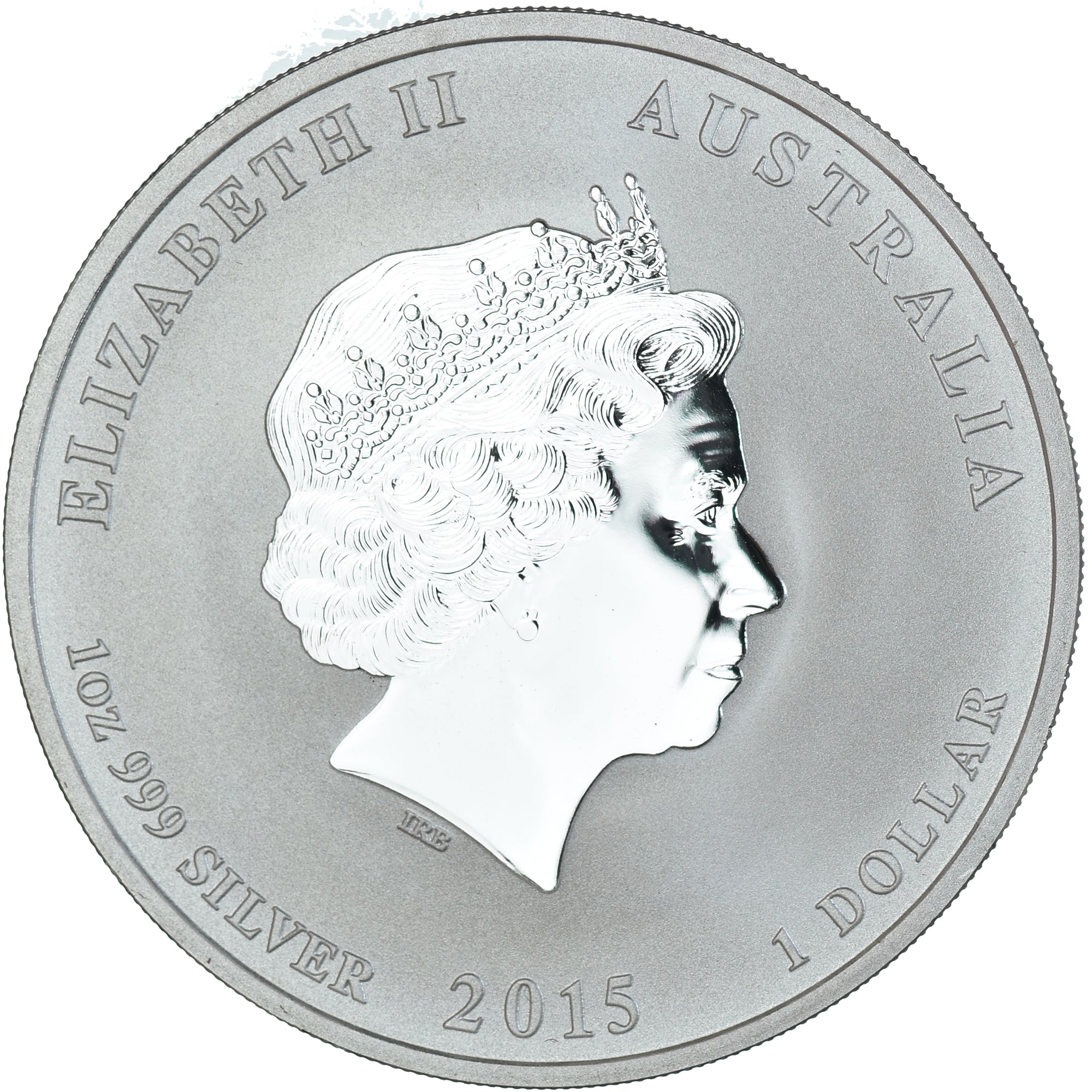 Moneda, Australia, Year of the Goat, 1 Dollar, 1 Oz, 2015, SC+, Plata