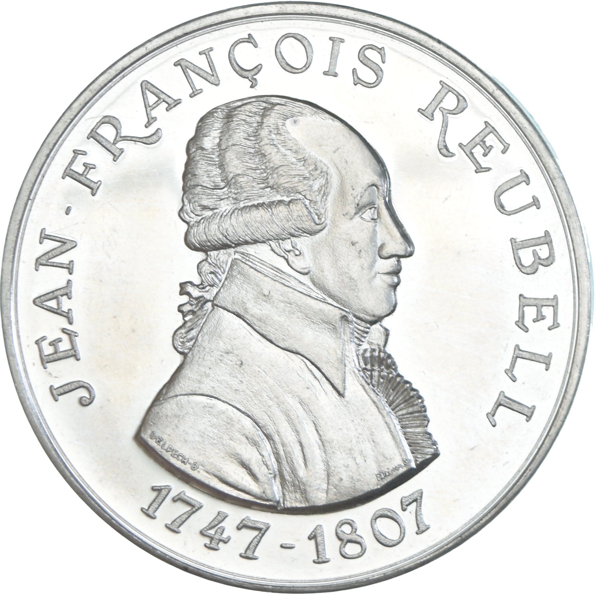France, Médaille, Jean-François Reubell, 20e anniversaire du Cercle