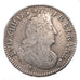 FRANCE, 1/2 Écu de Béarn aux palmes, 1/2 Ecu, 1694, Pau, VF(30-35), Silver, Ga..