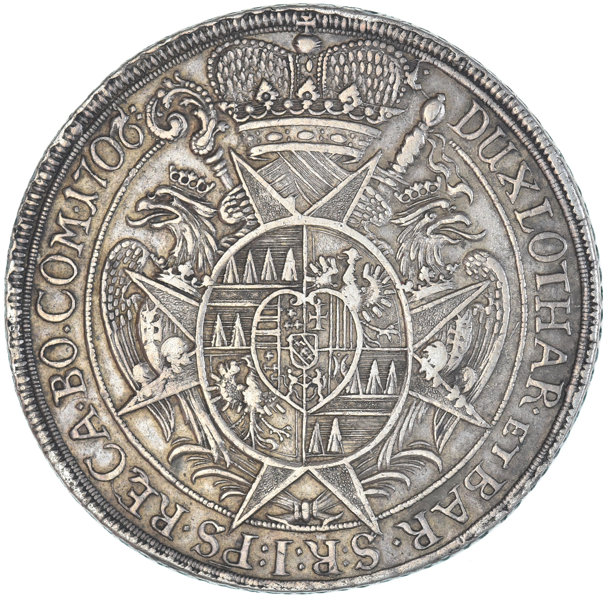 ESTADOS AUSTRÍACOS, OLMUTZ, Charles III Joseph, Thaler, 1706, Olomouc