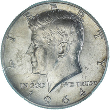 Monnaie, États-Unis, Kennedy Half Dollar, Half Dollar, 1964, U.S. Mint, Denver