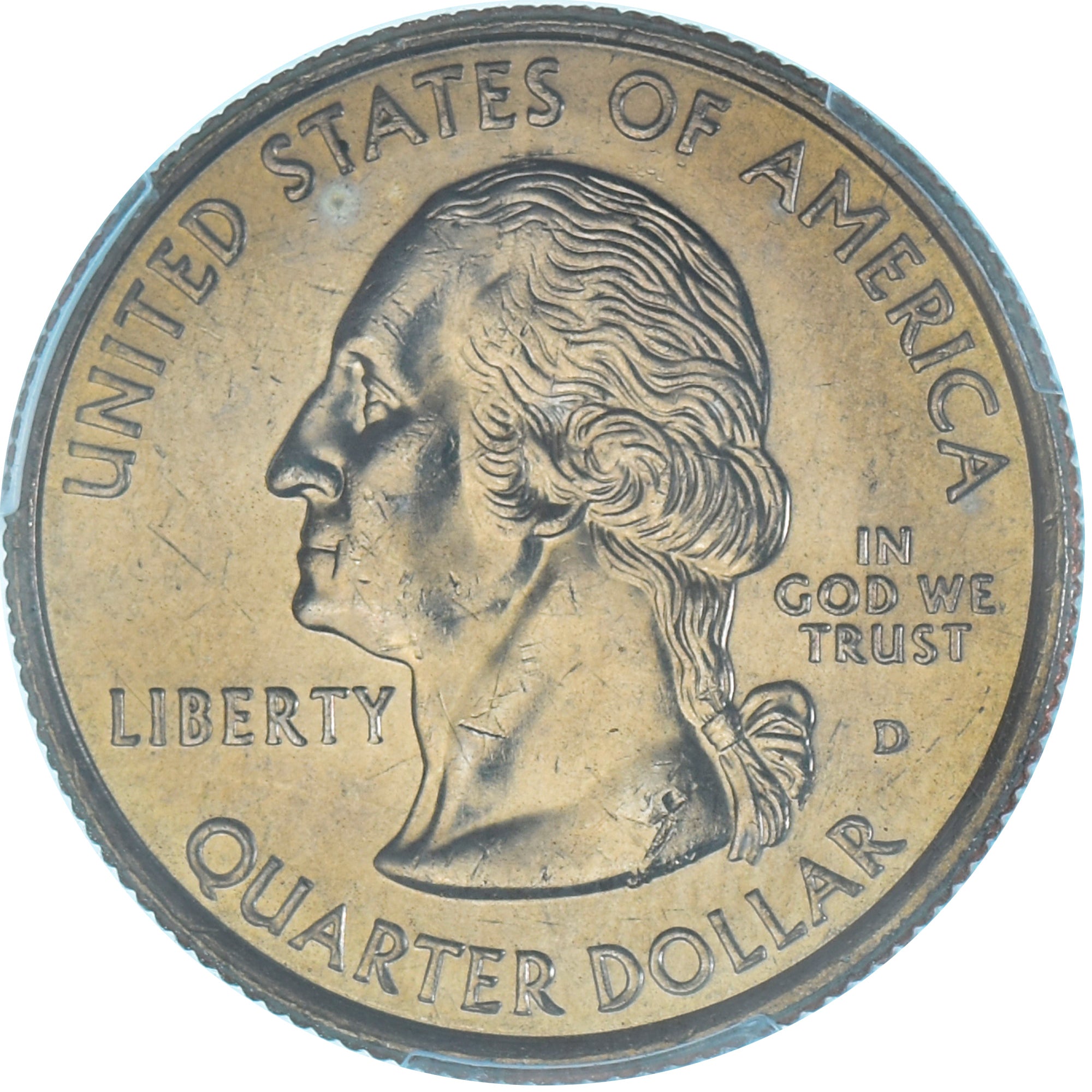 Coin, United States, Quarter, 1999, U.S. Mint, Denver, PENNSYLVANIA, PCGS, MS63