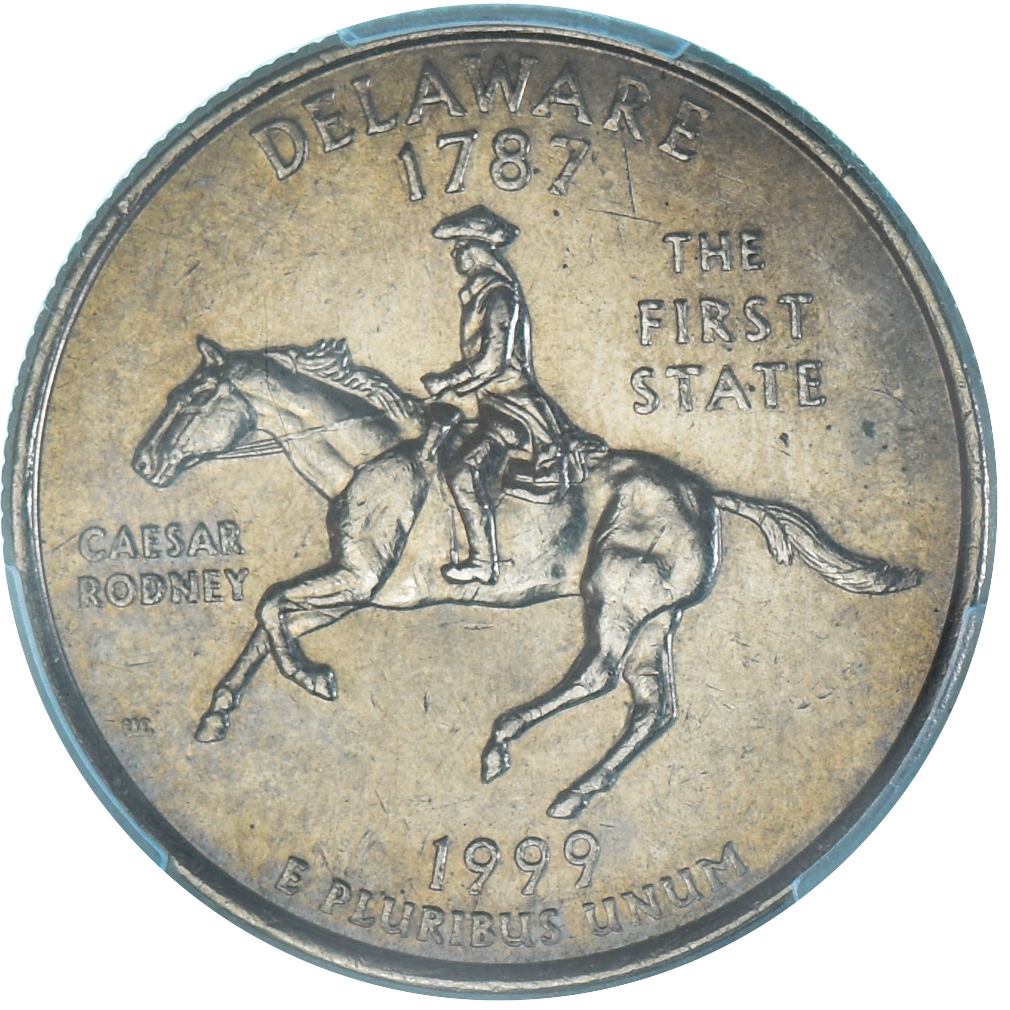 Münze, Vereinigte Staaten, Quarter, 1999, U.S. Mint, Denver, Delaware 1787