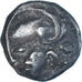 Coin, Aedui, Denier à la tête casquée, 60-50 BC, VF(30-35), Silver