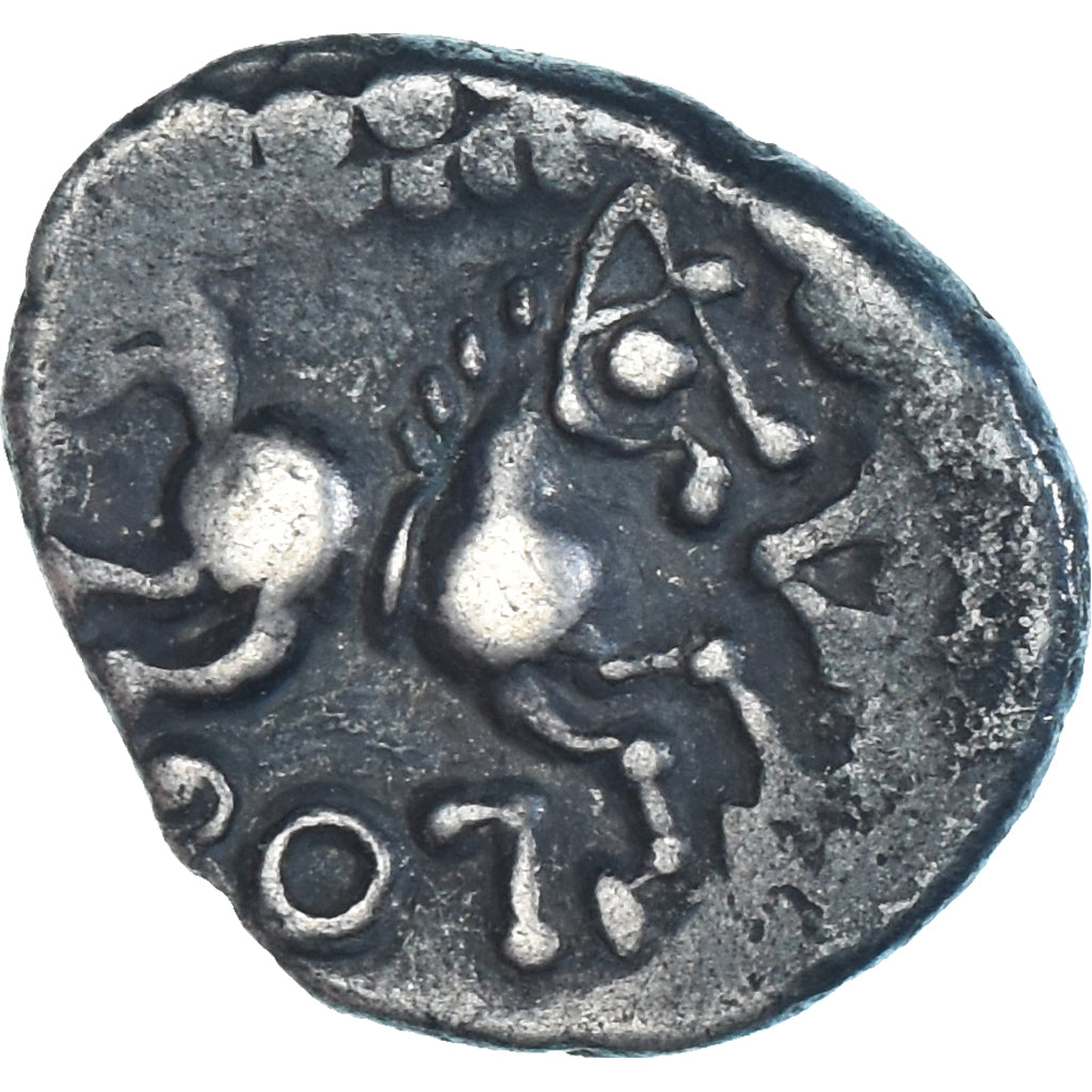 Moneta, Aedui, Denarius DIASVLOS, 1st century BC, MB+, Argento, Latour:4871