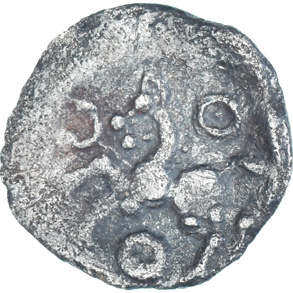Moeda, Aedui, Denarius DIASVLOS, 1st century BC, VF(30-35), Prata, Latour:9020