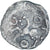 Moneda, Aedui, Denarius DIASVLOS, 1st century BC, BC+, Plata, Latour:9020