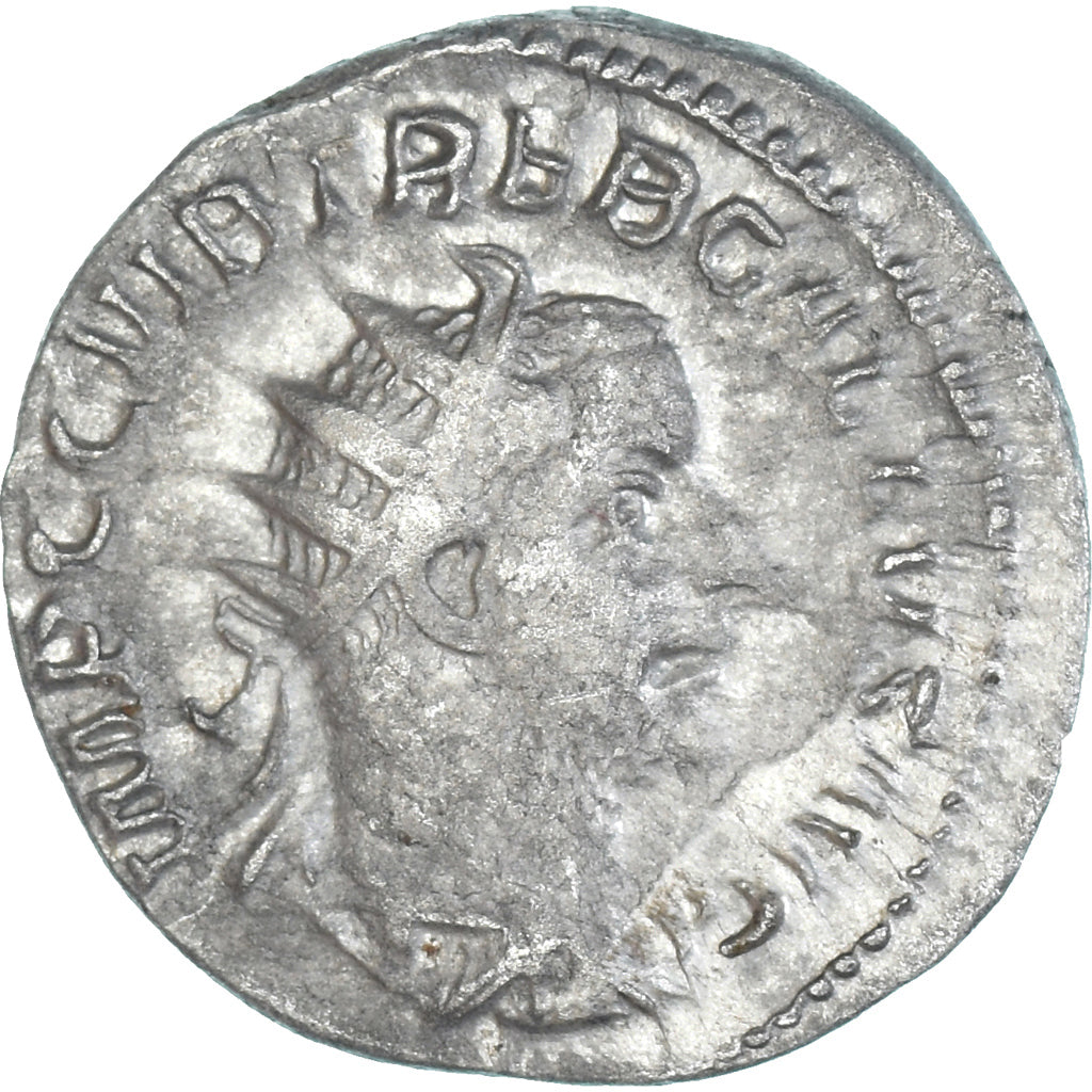 Moneda, Trebonianus Gallus, Antoninianus, 251-253, Mediolanum, BC+, Vellón