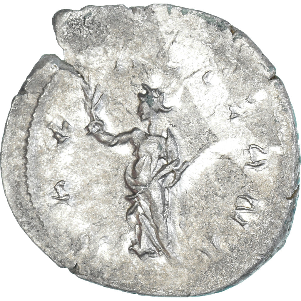 Münze, Trebonianus Gallus, Antoninianus, 251-253, Mediolanum, S+, Billon