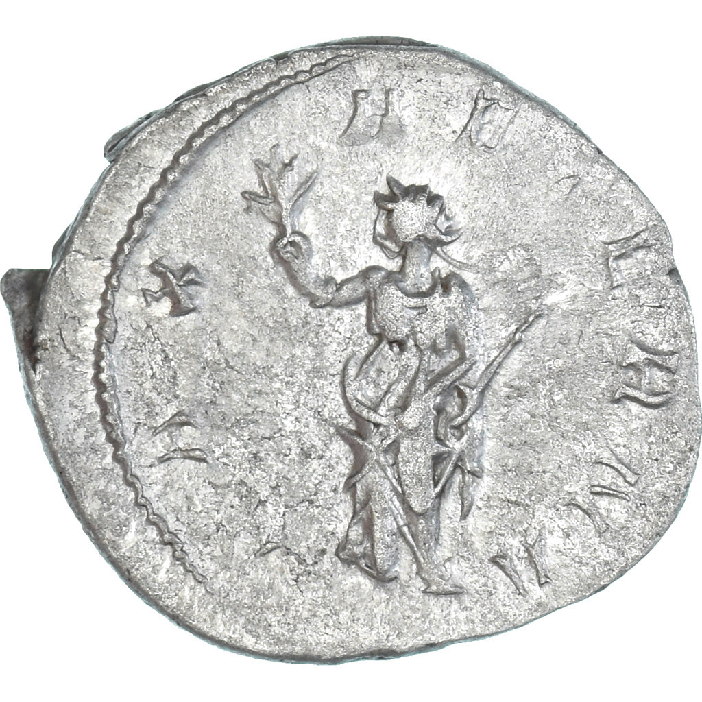 Moneda, Trebonianus Gallus, Antoninianus, 251-253, Mediolanum, BC+, Vellón