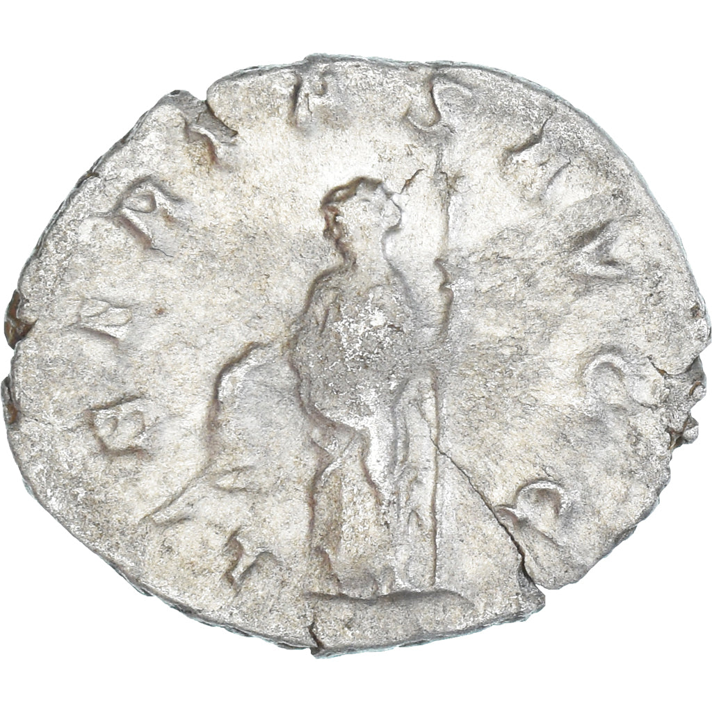 Moeda, Trebonianus Gallus, Antoninianus, 251-253, Rome, VF(30-35), Lingote