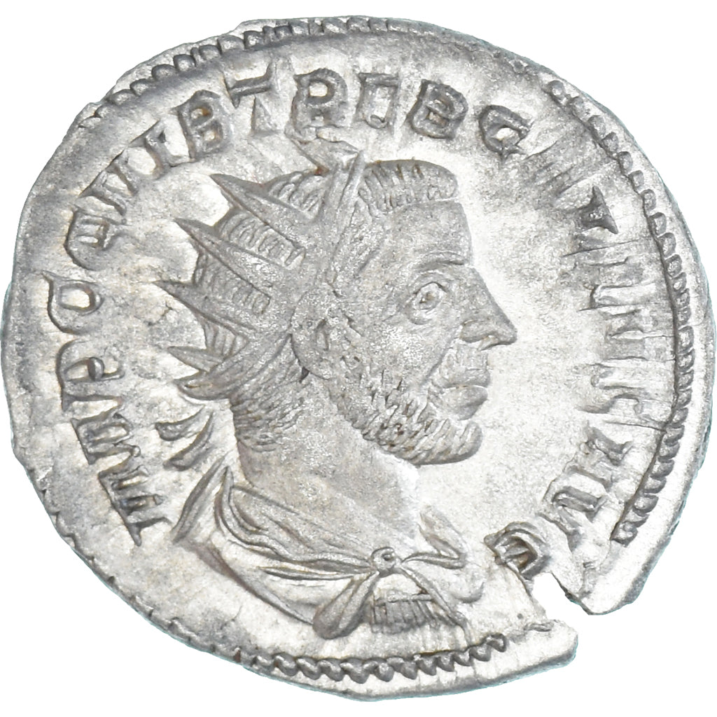 Moneta, Trebonianus Gallus, Antoninianus, 251-253, Mediolanum, EF(40-45), Bilon