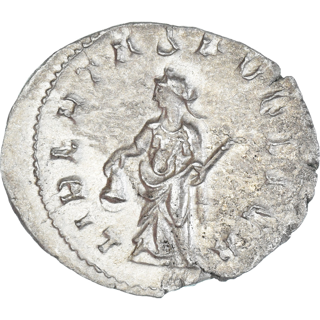 Munten, Trebonianus Gallus, Antoninianus, 251-253, Mediolanum, ZF+, Billon