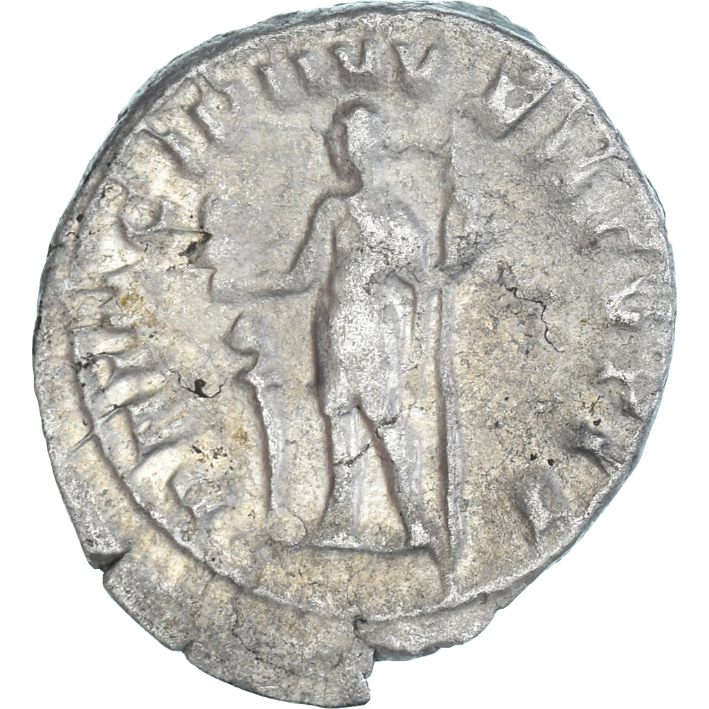 Coin, Hostilian, Antoninianus, 251, Rome, VF(30-35), Billon, RIC:181d