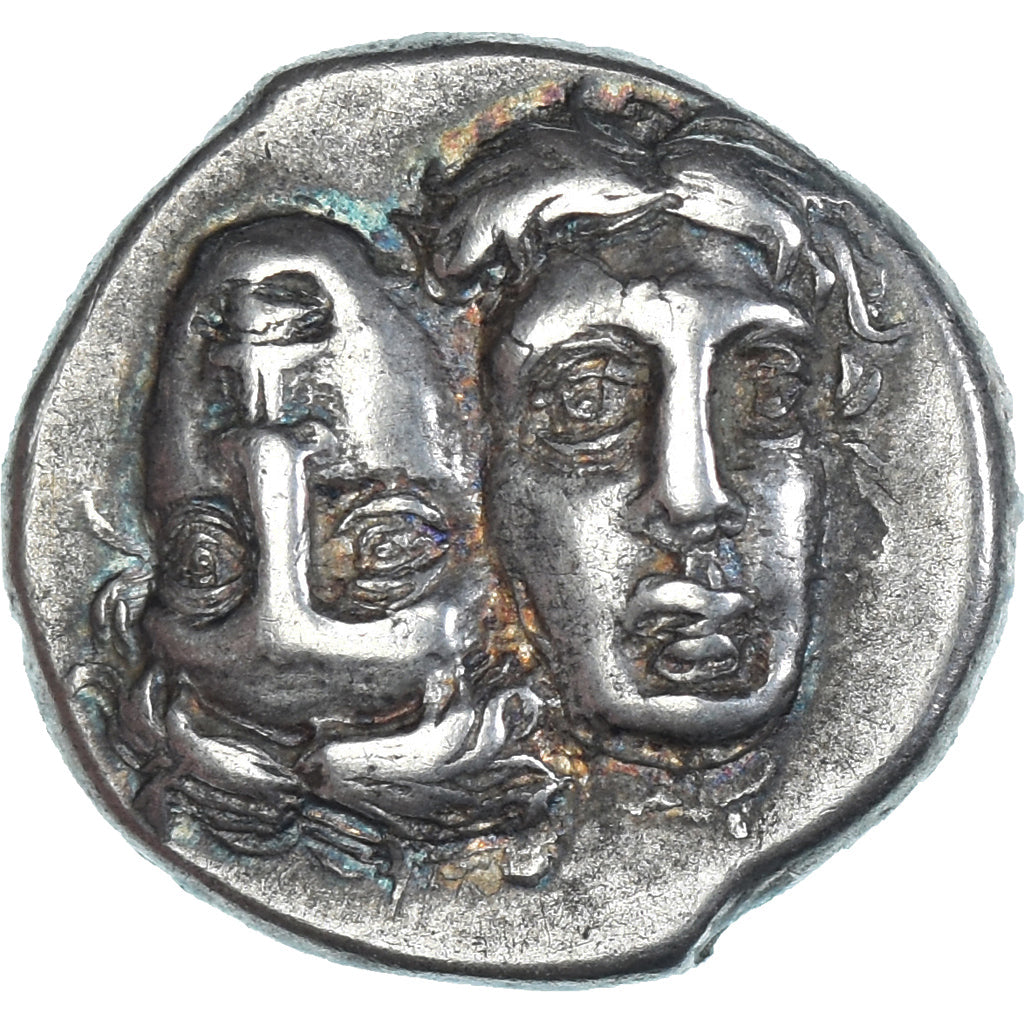 Coin, Moesia Inferior, Drachm, 4th century BC, Istros, EF(40-45), Silver