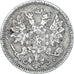 Moneda, Finlandia, Nicholas II, 25 Penniä, 1897, Helsinki, BC+, Plata, KM:6.2