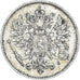 Monnaie, Finlande, Nicholas II, 25 Penniä, 1909, Helsinki, TTB, Argent, KM:6.2