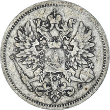 Coin, Finland, Nicholas II, 25 Penniä, 1907, Helsinki, VF(30-35), Silver