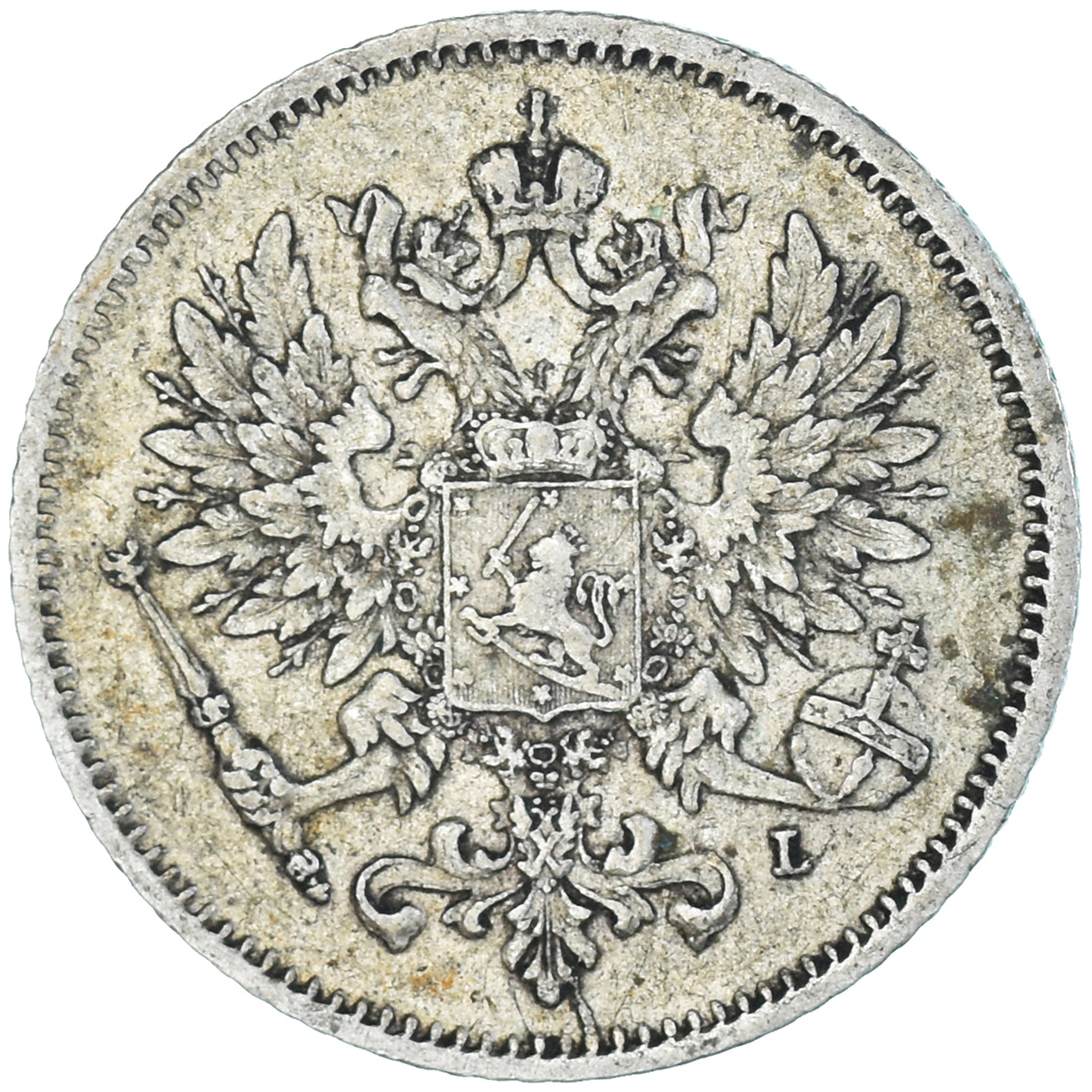 Monnaie, Finlande, Nicholas II, 25 Penniä, 1907, Helsinki, TTB, Argent, KM:6.2
