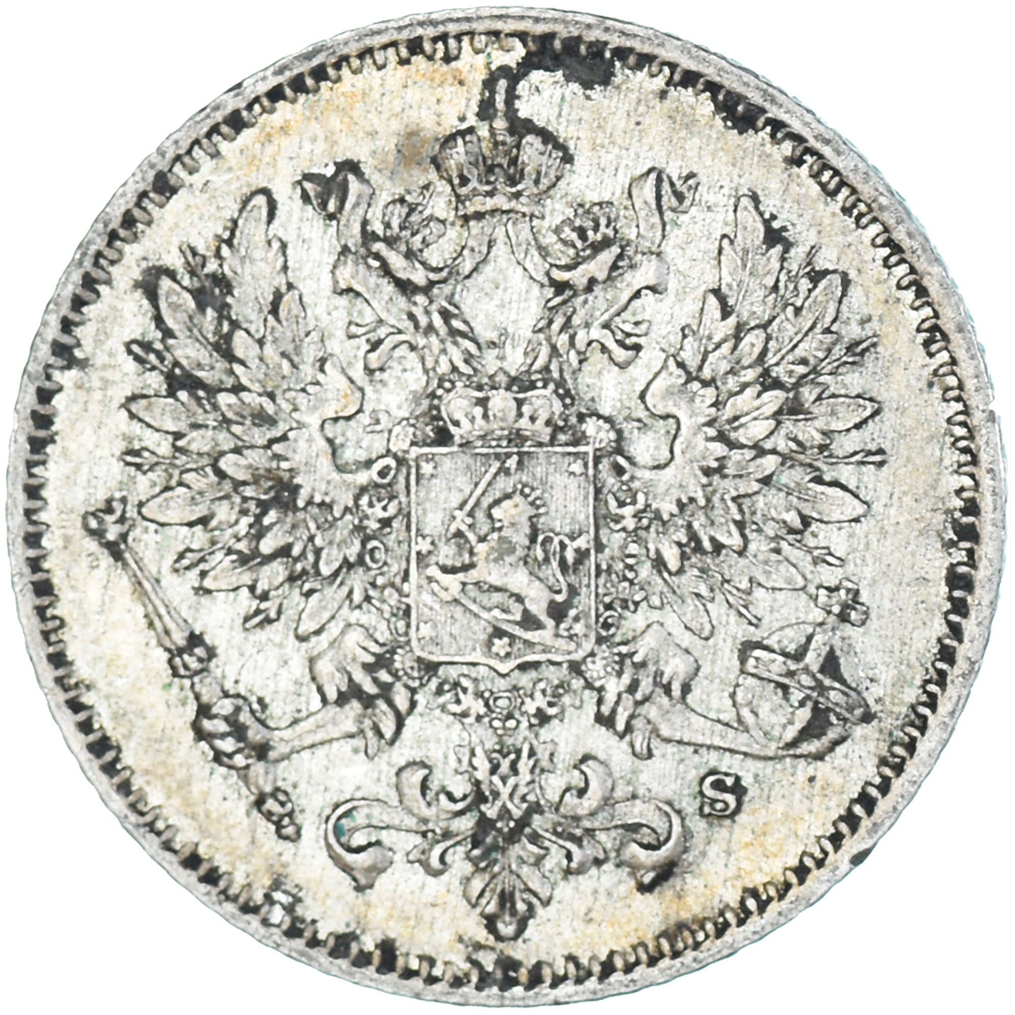 Münze, Finnland, Nicholas II, 25 Penniä, 1913, Helsinki, SS, Silber, KM:6.2