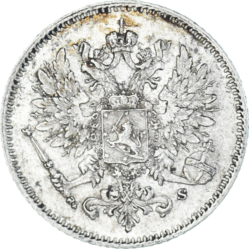 Münze, Finnland, Nicholas II, 25 Penniä, 1913, Helsinki, SS, Silber, KM:6.2