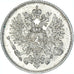 Monnaie, Finlande, Nicholas II, 25 Penniä, 1913, Helsinki, TTB+, Argent, KM:6.2