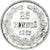 Moneda, Finlandia, Nicholas II, 25 Penniä, 1913, Helsinki, MBC+, Plata, KM:6.2