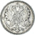 Munten, Finland, Nicholas II, 25 Penniä, 1901, Helsinki, FR+, Zilver, KM:6.2