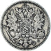Moeda, Finlândia, Nicholas II, 25 Penniä, 1901, Helsinki, VF(30-35), Prata