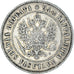 Moneda, Finlandia, Nicholas II, Markka, 1907, Helsinki, MBC, Plata, KM:3.2