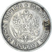 Moneda, Finlandia, Alexander III, Markka, 1893, Helsinki, MBC, Plata, KM:3.2