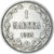 Moneda, Finlandia, Alexander III, Markka, 1893, Helsinki, MBC, Plata, KM:3.2