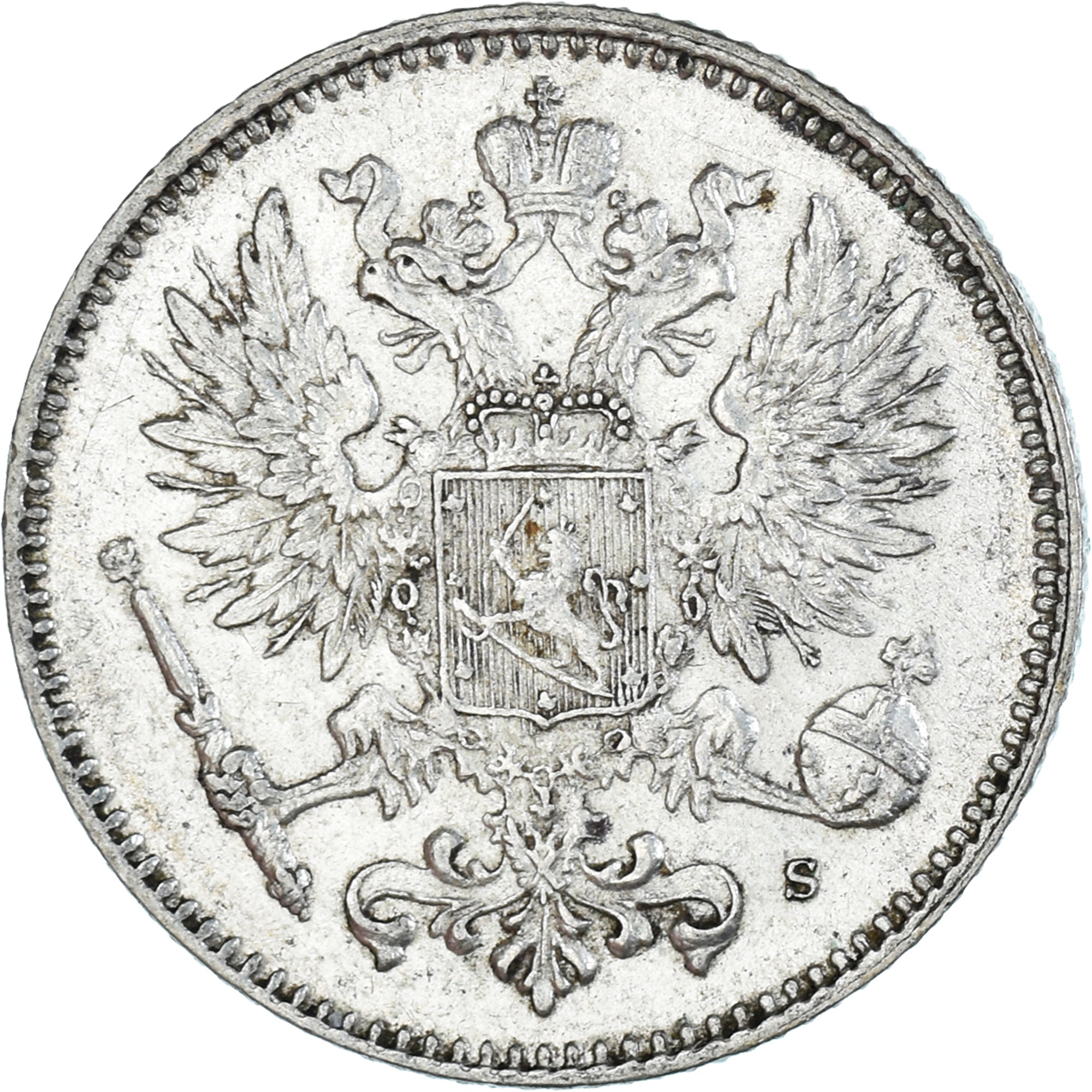 Monnaie, Finlande, Nicholas II, 50 Penniä, 1914, Helsinki, SUP, Argent, KM:2.2
