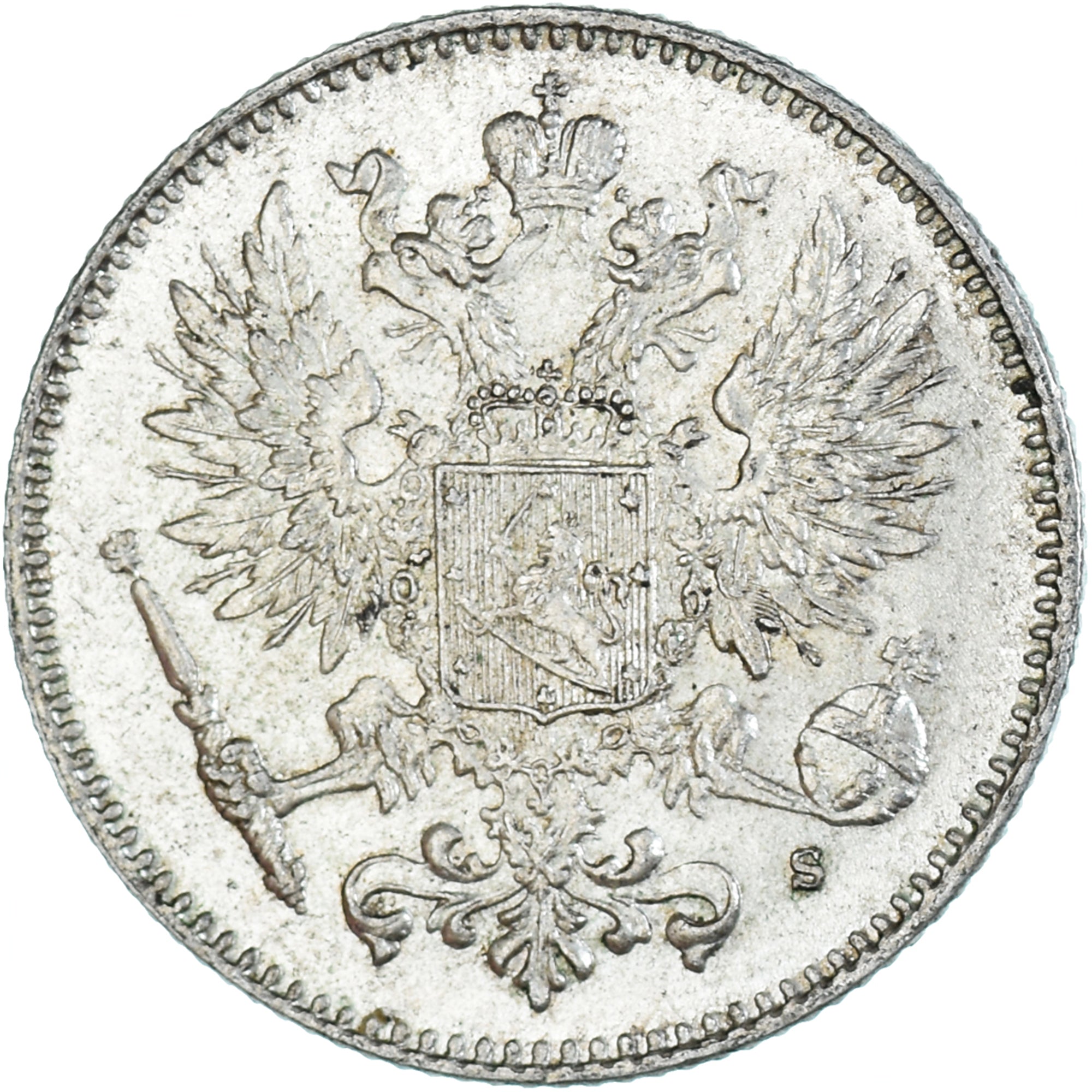Monnaie, Finlande, Nicholas II, 50 Penniä, 1915, Helsinki, SUP, Argent, KM:2.2