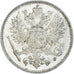 Monnaie, Finlande, Nicholas II, 50 Penniä, 1915, Helsinki, SUP, Argent, KM:2.2