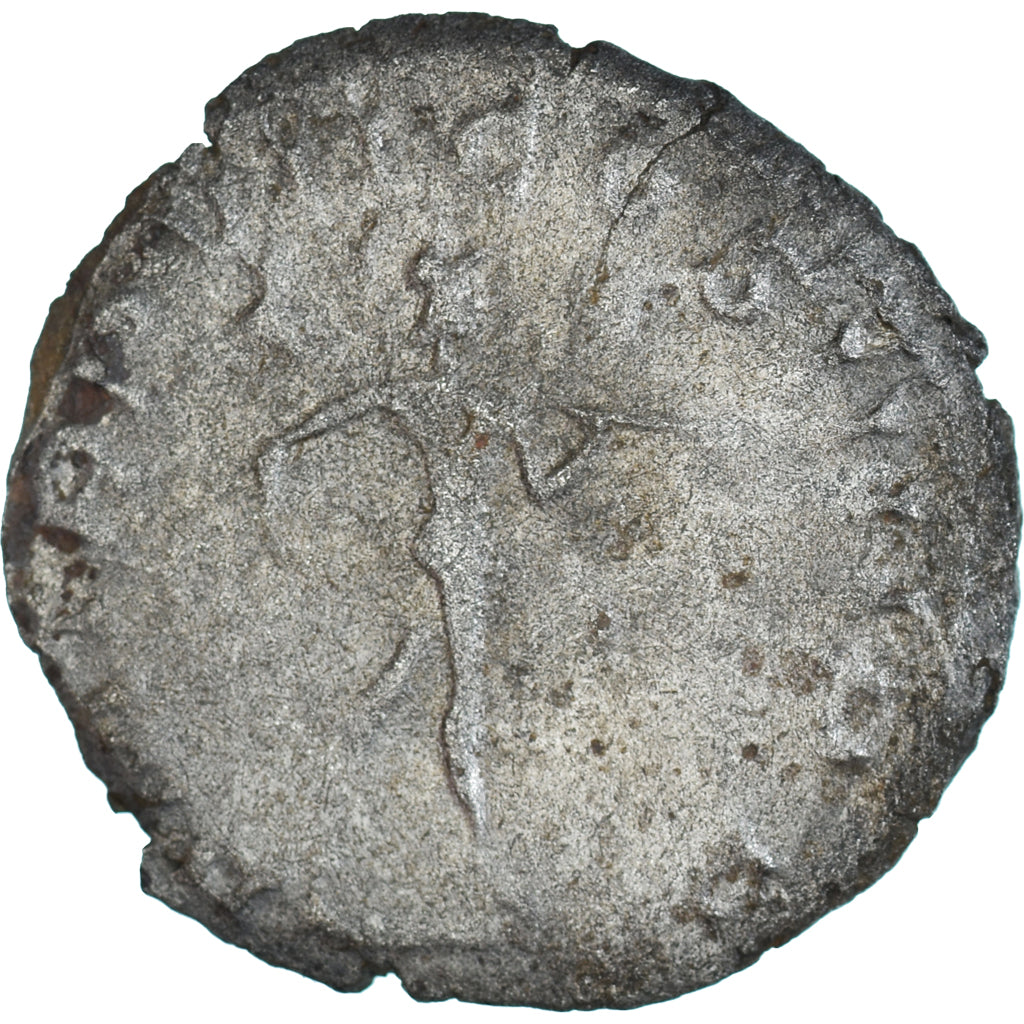 Moneda, Gallienus, Antoninianus, 259, Rome, BC+, Vellón, RIC:152